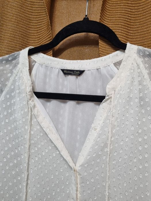 Zestaw ubrań set Massimo Dutti koszula  kardigan  36 38