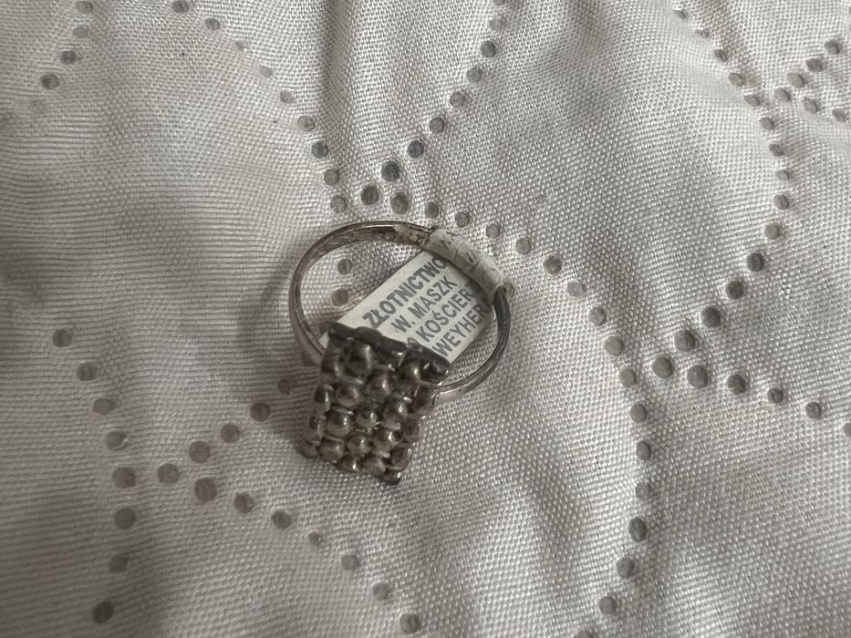 stara biżuteria pierscionek