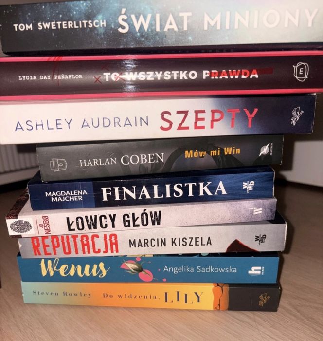 Duży zestaw  książek, kryminały,thrillery