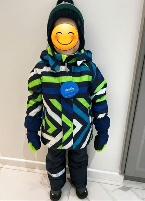 Новий зимовий термо комплект костюм комбінезон Lassie by Reima