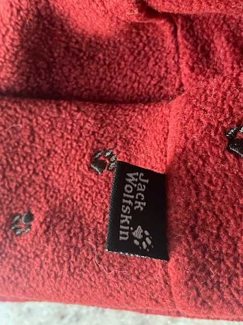 Jack Wolfskin - przepiękny komplet czapki z szalikiem