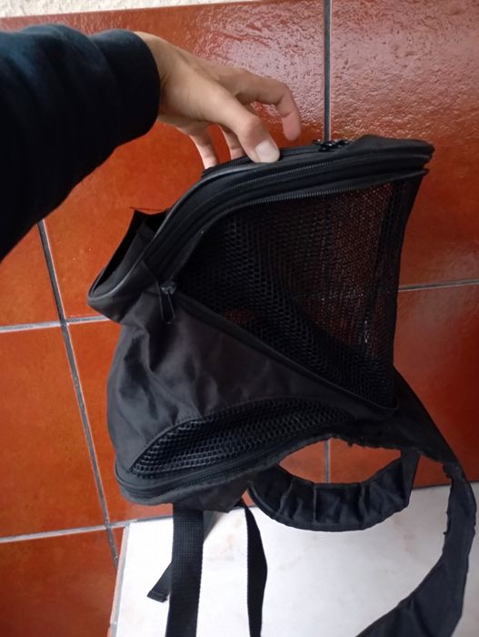 Mochila transportadora de animais