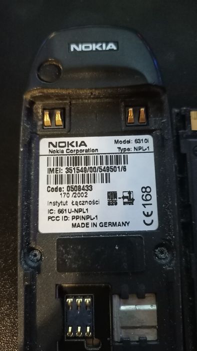 Nokia 6310i z futerałem