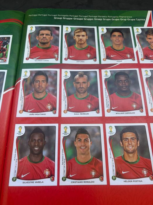 Caderneta completa mundial 2014