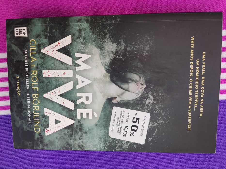 Livro: Maré viva (Cilla & Rolf Borjlind)