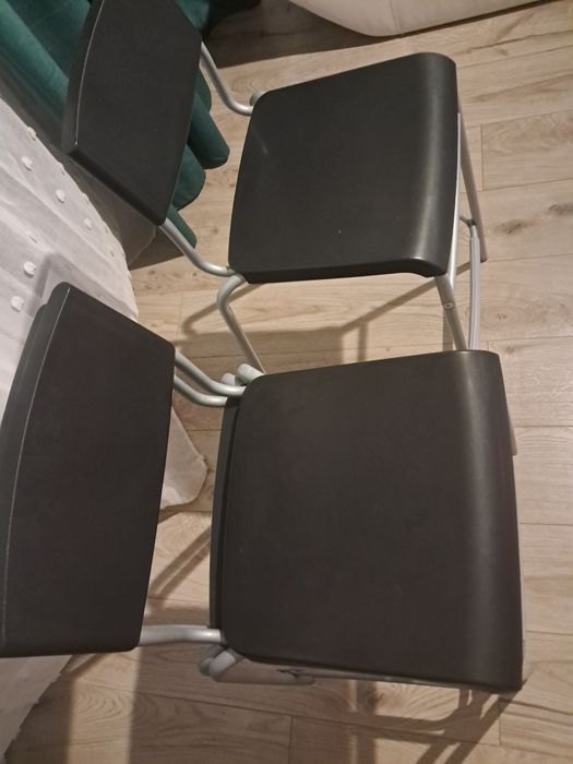 Krzesła, hoker Stig z Ikea 3 szt.