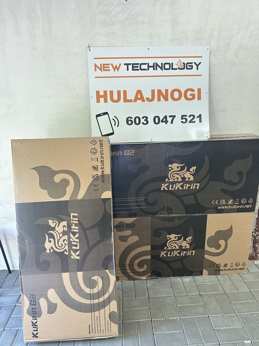 Kukirin G2 2026 nowa hulajnoga elektryczna g2 2026 paragon faktura gwarancja polski sklep wysyłka za pobraniem