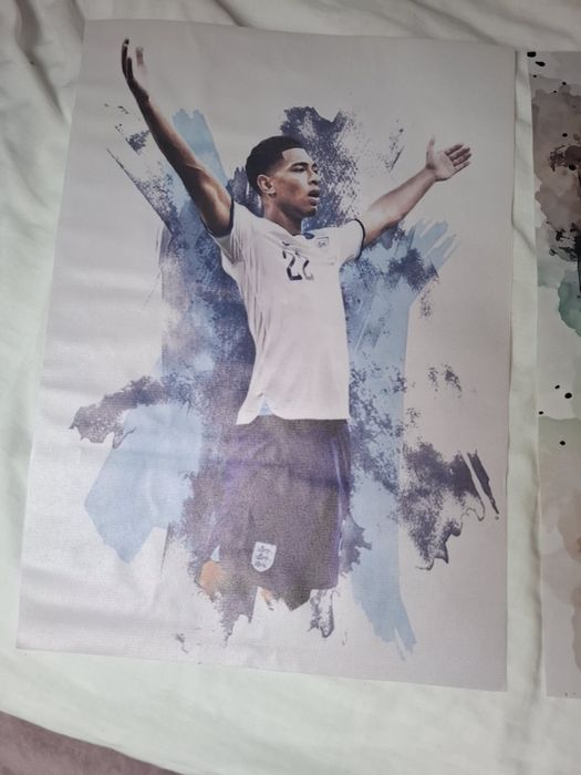 Plakat Belingham MBappe Neymary
