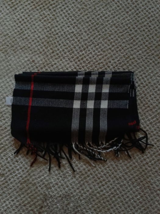 Шарф Burberry чорний