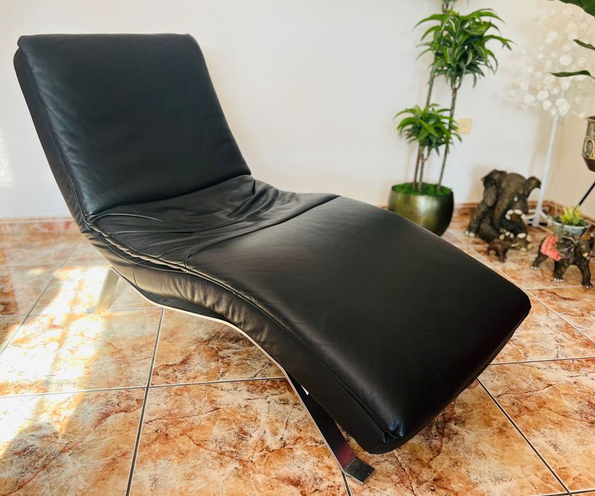 Fotel wypoczynkowy / skóra naturalna