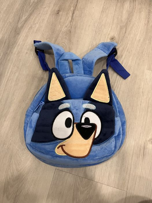 Plecak Bluey mały do przedszkola niebieski