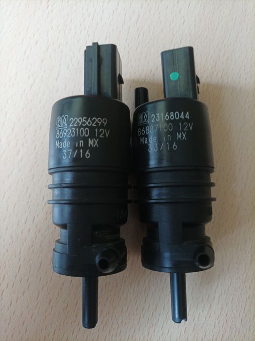 Насосы омывателя стекол для автомобилей, 22956229 и 23168044
