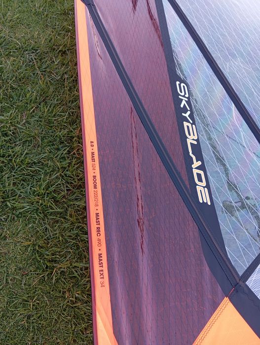 Vela windsurf foil loftsails skyblade 8 mts