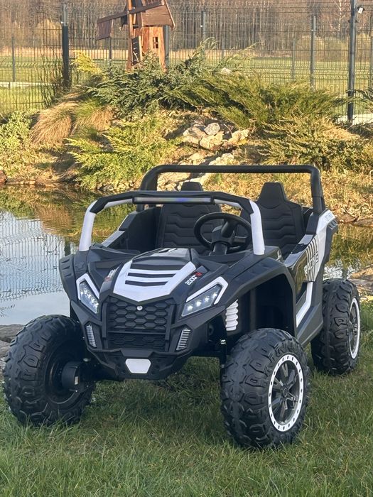 Ogromny Buggy Auto na akumulator dla 2 dzieci 4X200W 24V 14Ah 4X4 LED