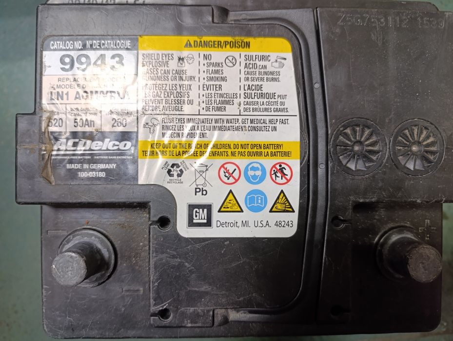 Акб GM 50Ah аккумулятор