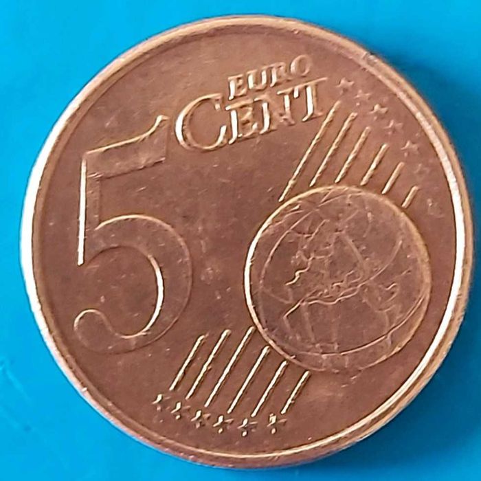 5 Cêntimos de 2004 * J * da Alemanha