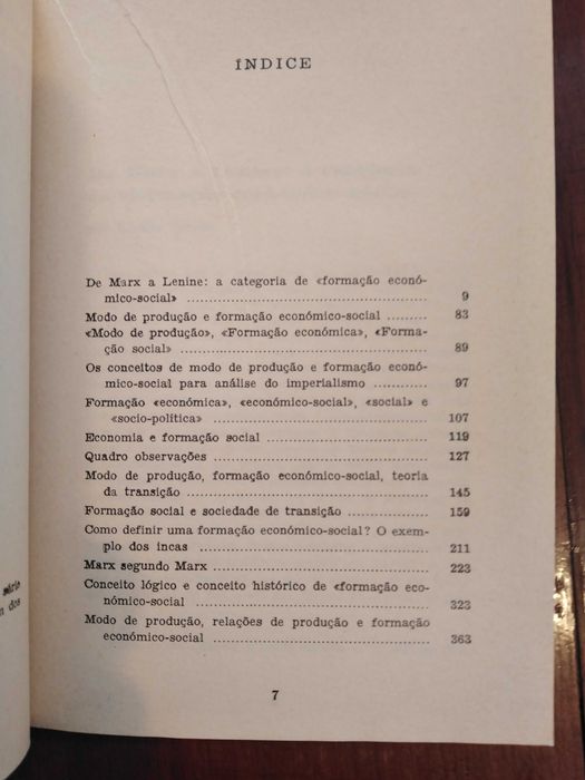 Emilio Sereni - Modo de produção e formação económico-social