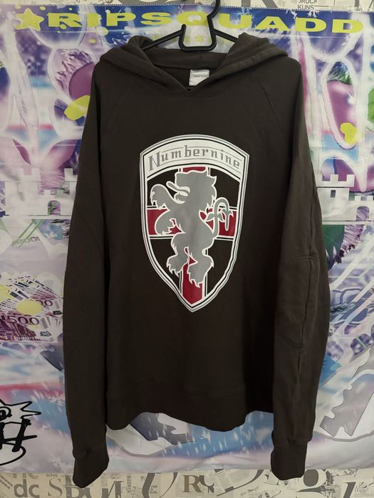 Number Nine Lambretta Lion Hoodie