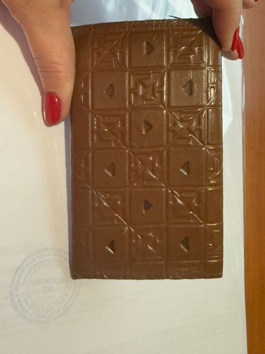 Шикарный винтажный кожаный кошелек монетница  ссср/кожа