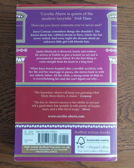 Thanks for the Memories - Cecilia Ahern