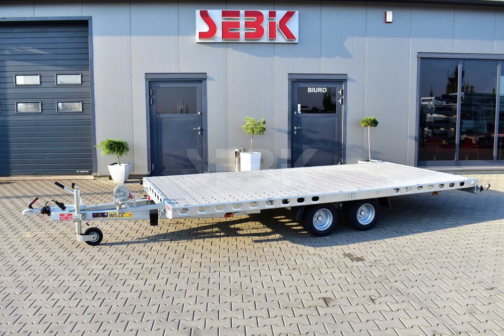 PLATFORMA LAWETA Wiola Multitrailer 2.7S 500x210 NISKA 10C ALU NAJAZDY