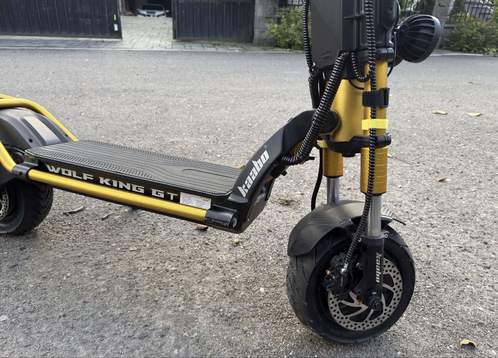 Електросамокат kaabo wolf king gt pro