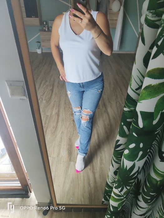 Biała bluzka rozmiar S/M