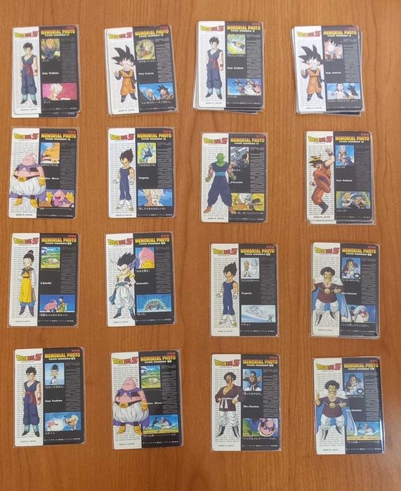 Cartas Dragon Ball Z Memorial Photo
