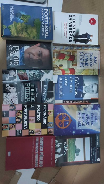 Lote 23 Livros de Politica e História de Portugal