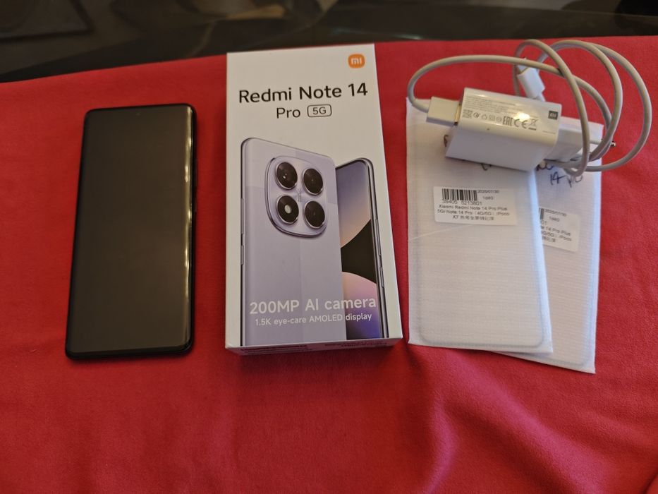 Redmi Note 14 Pro 5G 256GB com Carregador