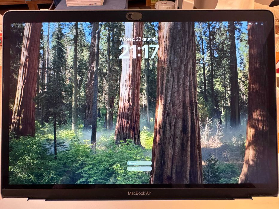 Macbook Air 13", i5, 8GB RAM, 256 GB Dysk SSD, model A2179 -stan ideal