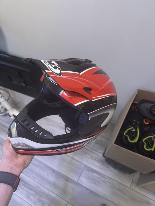Kask motocyklowy enduro