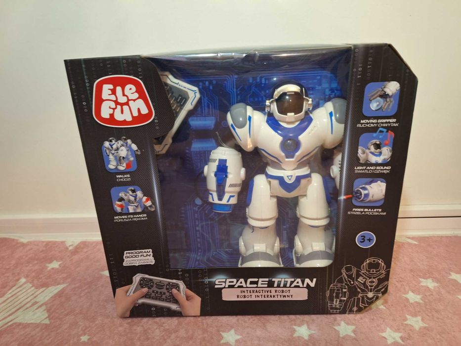 Nowy Interaktywny zdalnie sterowany Robot - Space Titan
