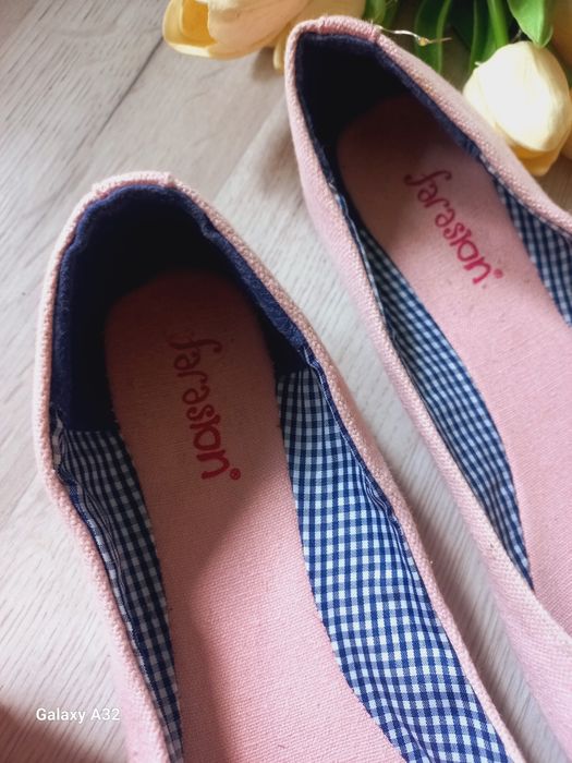 Baleriny różowe 39rozmiar