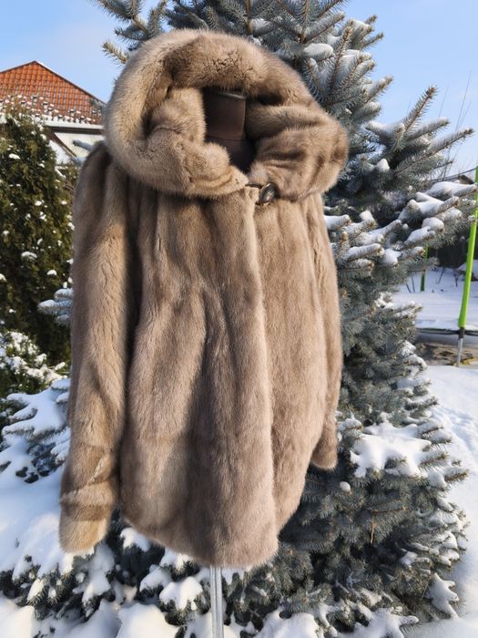 Ог 120! Шикарна норкова шуба сіра норка автоледі 48-50-52