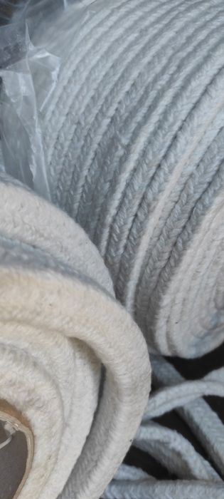 Керамошнур для котёл камин дымоход на твердотопливный асбестовый шнур