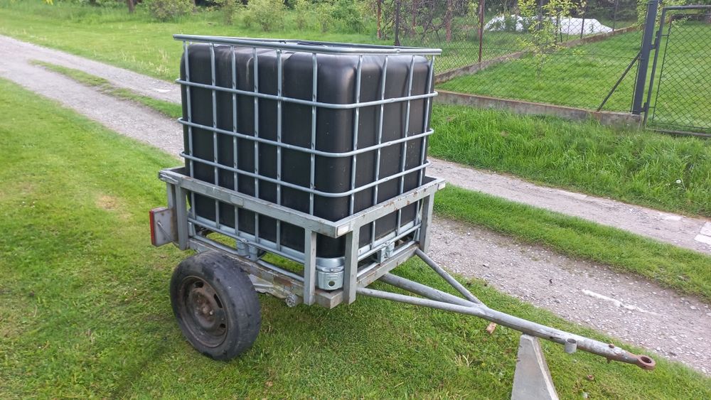 Przyczepka , wózek na mauzer + mauzer