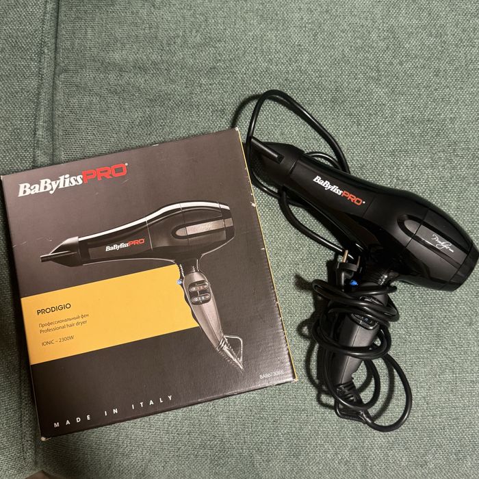 Фен для волосся BabylissPRO prodigio ionic 2300W