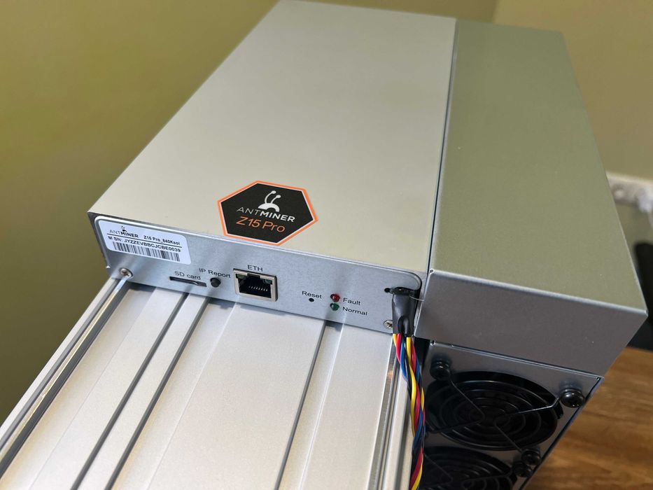 Нові ASIC Z15 Pro 840 k/sol Antminer, асік, Майнер, Zcash, Xilinx