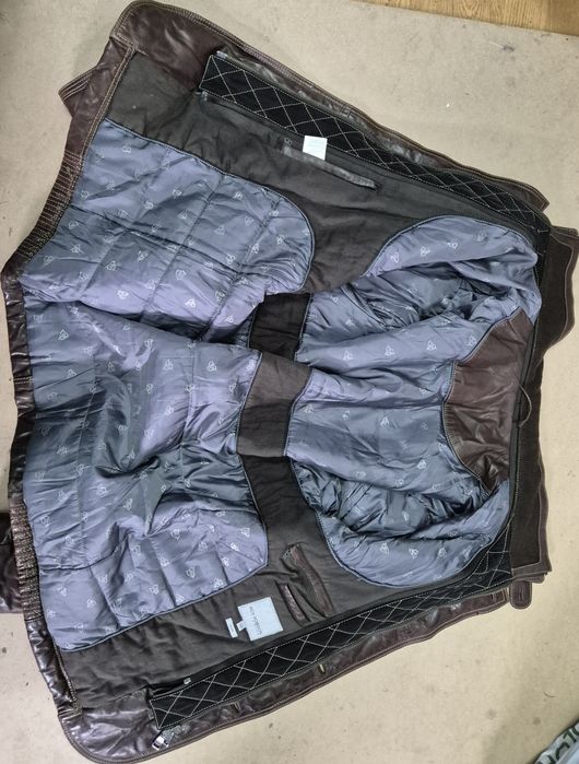 ROY ROBSON roz. L/XL męska kurtka skora naturalna jagnięca  super stan