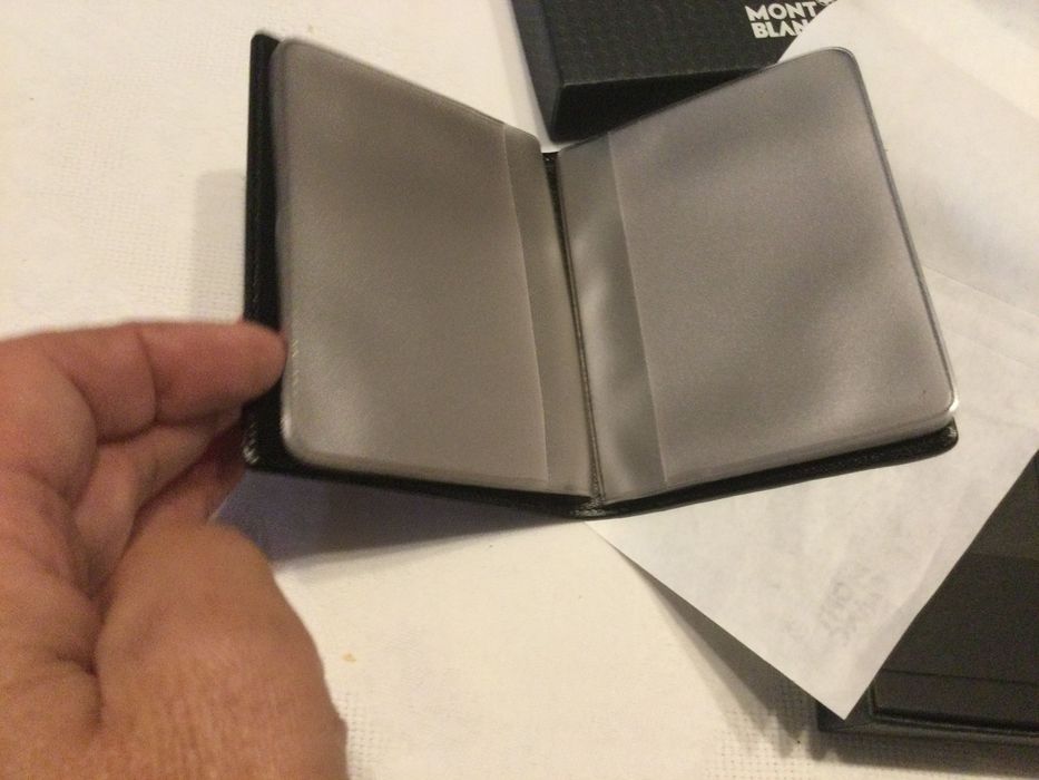 Montblanc porta cartões