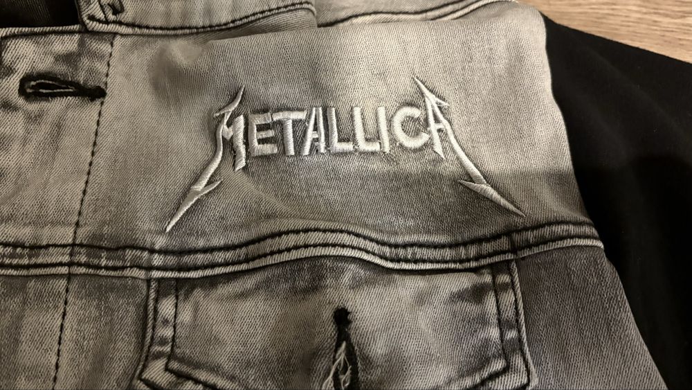 Metallica  EMP kurtka jeans nowa Ride the lightning S