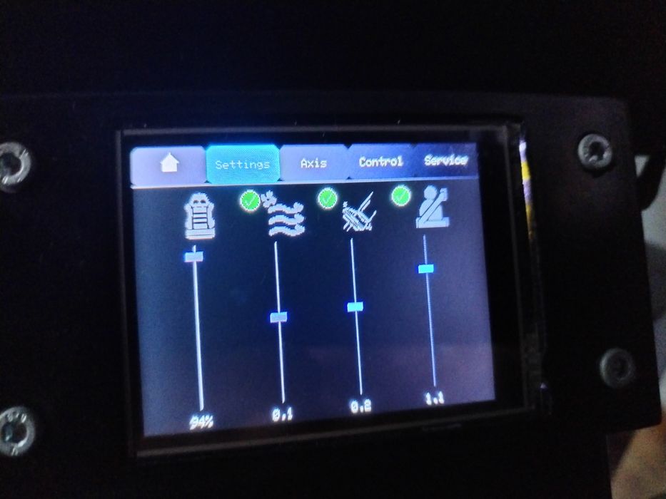 Simulador com movimento 5eixos