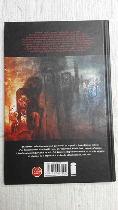 Choker - Ben Templesmith - capa dura
