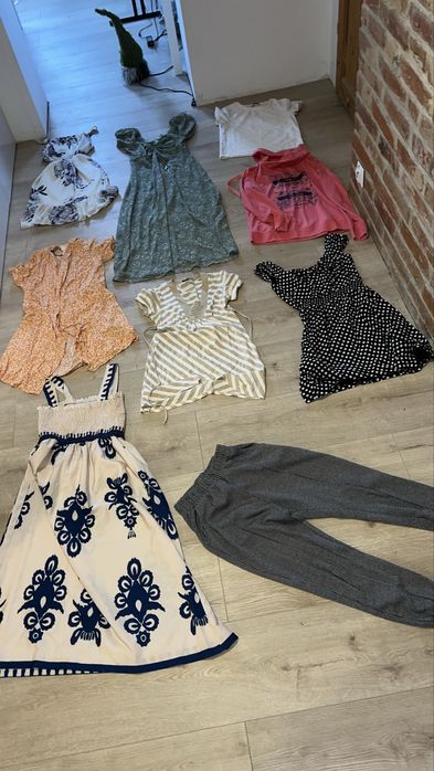 9 szt ubrań dla dziewczynki 158 cm xs 34 damskie paulina