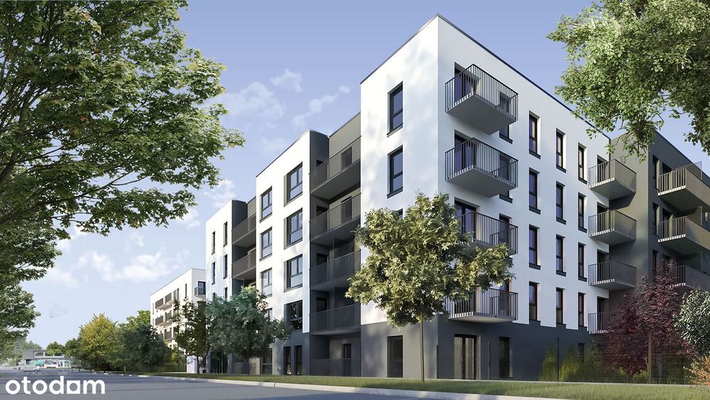 3-pokojowe mieszkanie 45m2 + balkon
