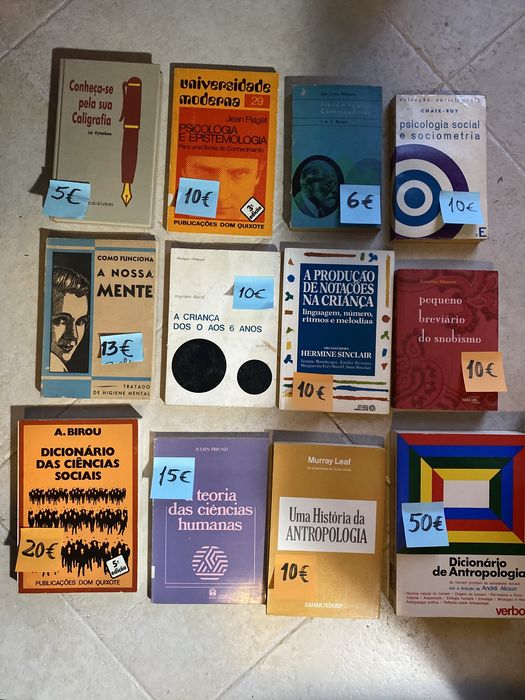 Livros. Tematicos varios temas: informatica. Psicologia etc.