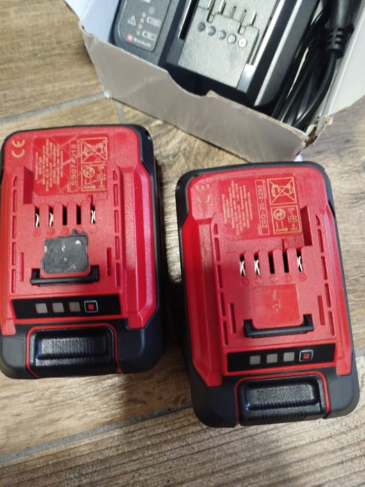 2X akumulator Einhell 5,2ah plus ladowarka