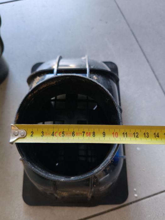 Osadnik rynnowy Ocean antracyt.