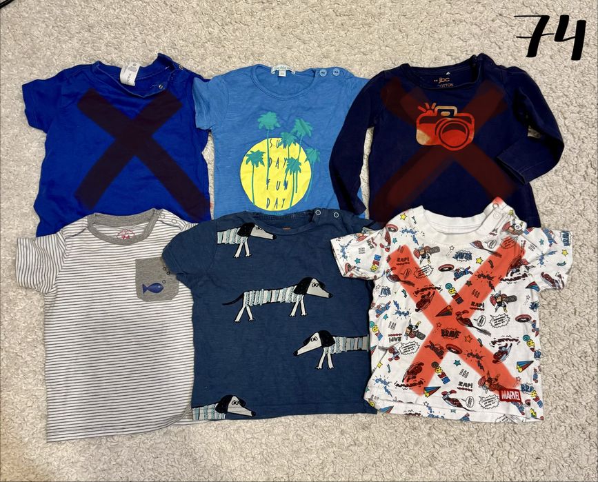 Дитячий одяг різного розміру